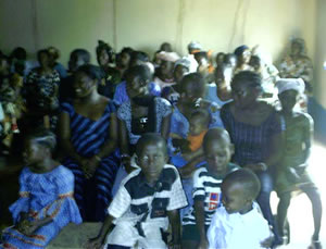 Culto na igreja